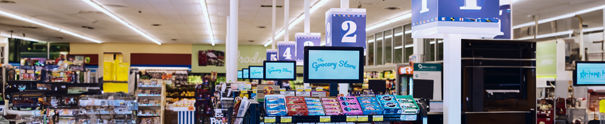 Digital signage monitoren