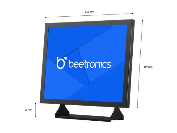 15 Inch Monitor Metaal (4:3)