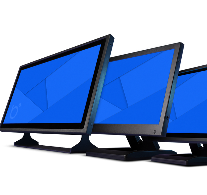 Moniteur à écran tactile PCAP