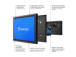 17 Inch Touchscreen Metaal