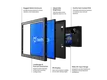 10 Inch Monitor Metaal (4:3)