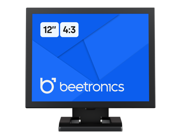 12 Inch Monitor Metaal (4:3)