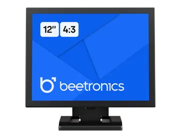 12 Inch Monitor Metaal (4:3)