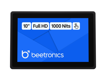 10 Inch Touchscreen Metaal (High-Brightness)