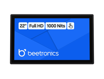 22 Inch Touchscreen Metaal (High-Brightness)