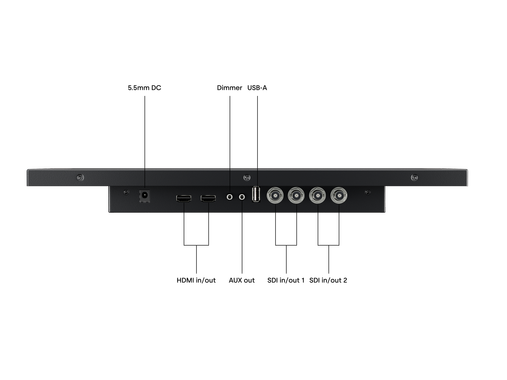 22 Inch Monitor Metaal SDI