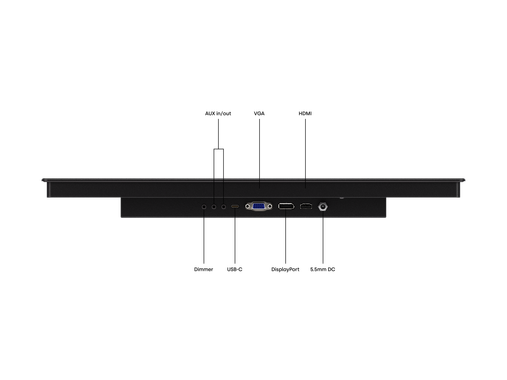 27 Inch Touchscreen Metaal (High-Brightness)