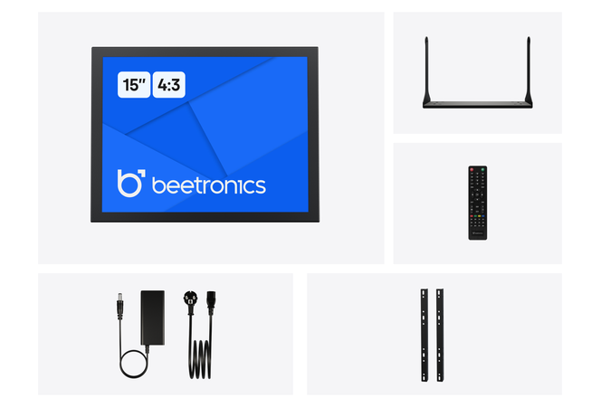 17 Inch Monitor Metaal (5:4)