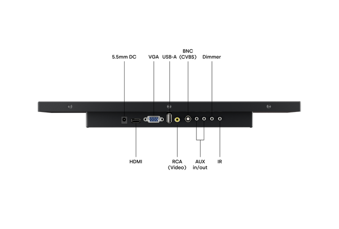 17 Inch Monitor Metaal (5:4)