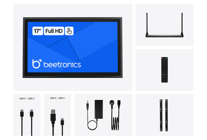 17 Inch Touchscreen Metaal