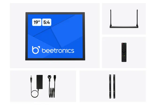 19 Inch Monitor Metaal (5:4)