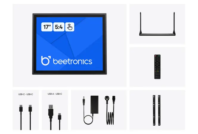 17 Inch Touchscreen Metaal (5:4)