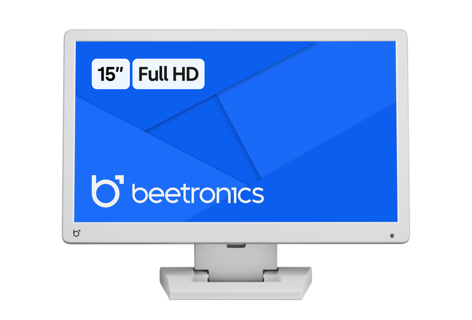 15 Inch Monitor (Wit)