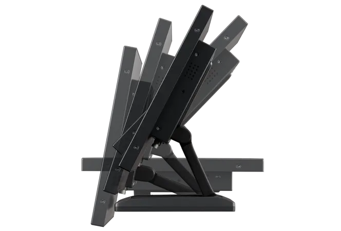 12 Inch Monitor Metaal (4:3)