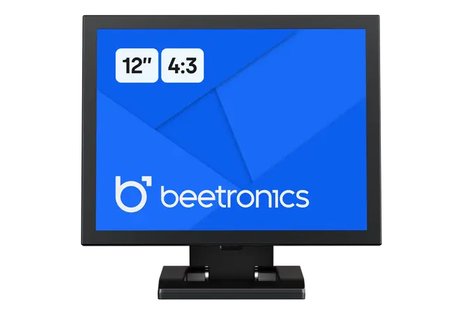 12 Inch Monitor Metaal (4:3)