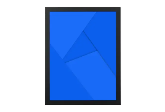 12 Inch Monitor Metaal (4:3)