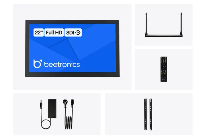 22 Inch Monitor Metaal SDI