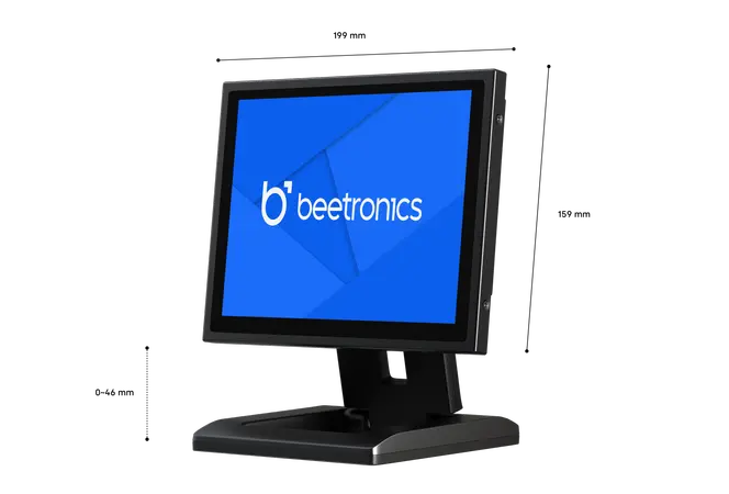 8 Inch Touchscreen Metaal (4:3)