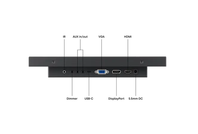 12 Inch Touchscreen Metaal