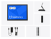 12 Inch Monitor Metaal (4:3)