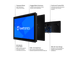 10 Inch Touchscreen Metaal (High-Brightness)