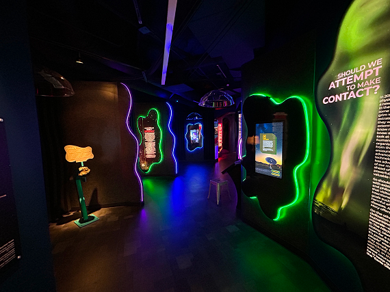 Interactive Astronomy Exhibits with Beetronics Touchscreens at Flandrau Science Center